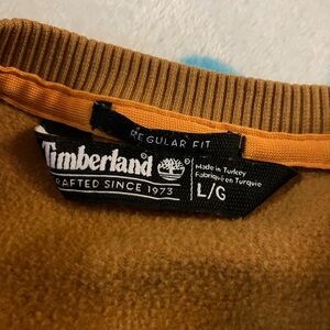 Timberland Men's Brown Sweater/ no stains worn once